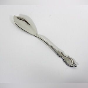 Vintage Italian Silver Plated Fish Server or Cake Server Serving Spoon, Italy